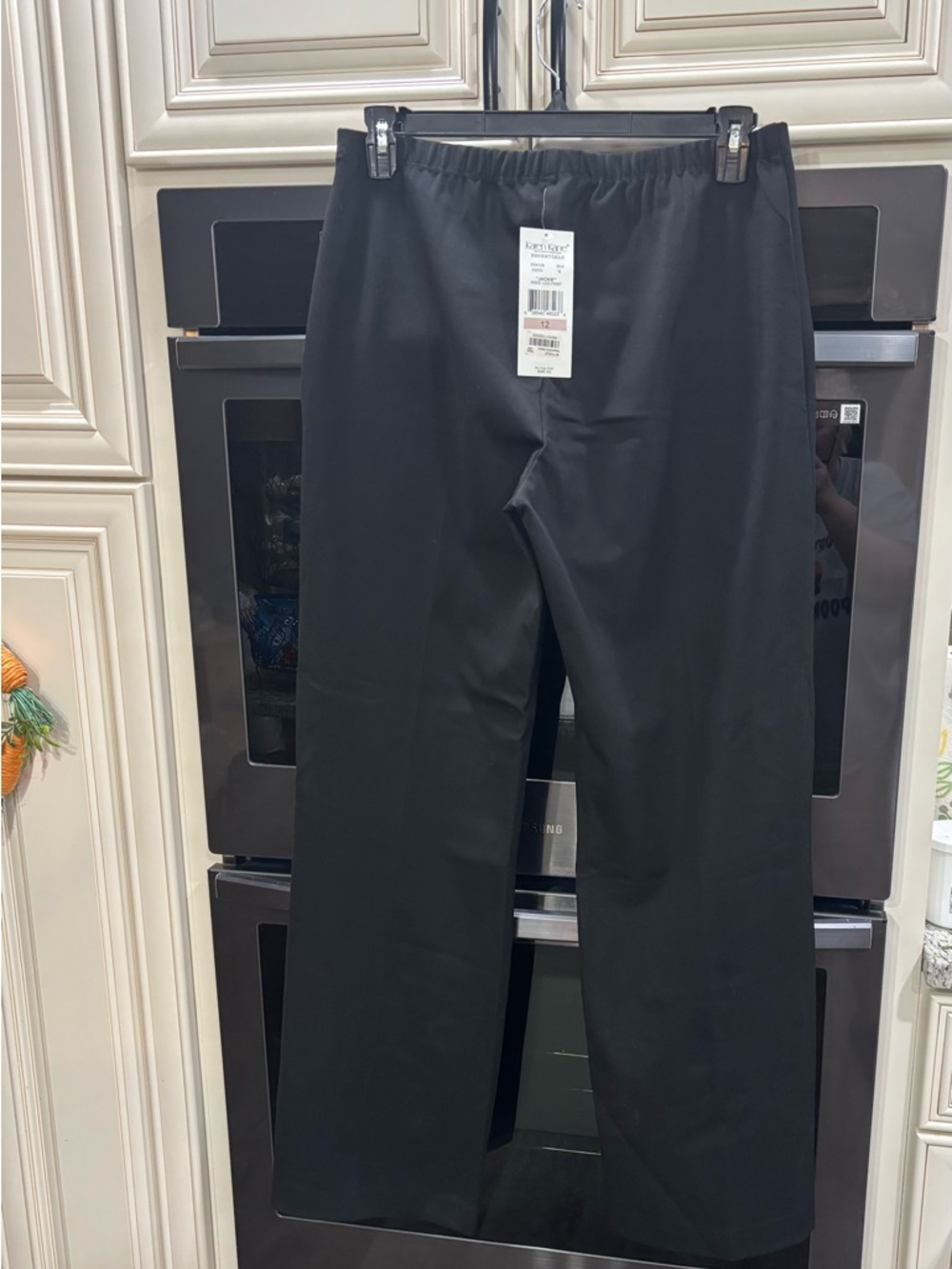 Karen Kane Black "Jackie" Wide Leg Pant - Picture 4 of 4
